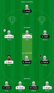 Dream11 Team for Jinnah Brescia vs Cividate - ECS T10 Brescia 2021 2nd Semi-final.